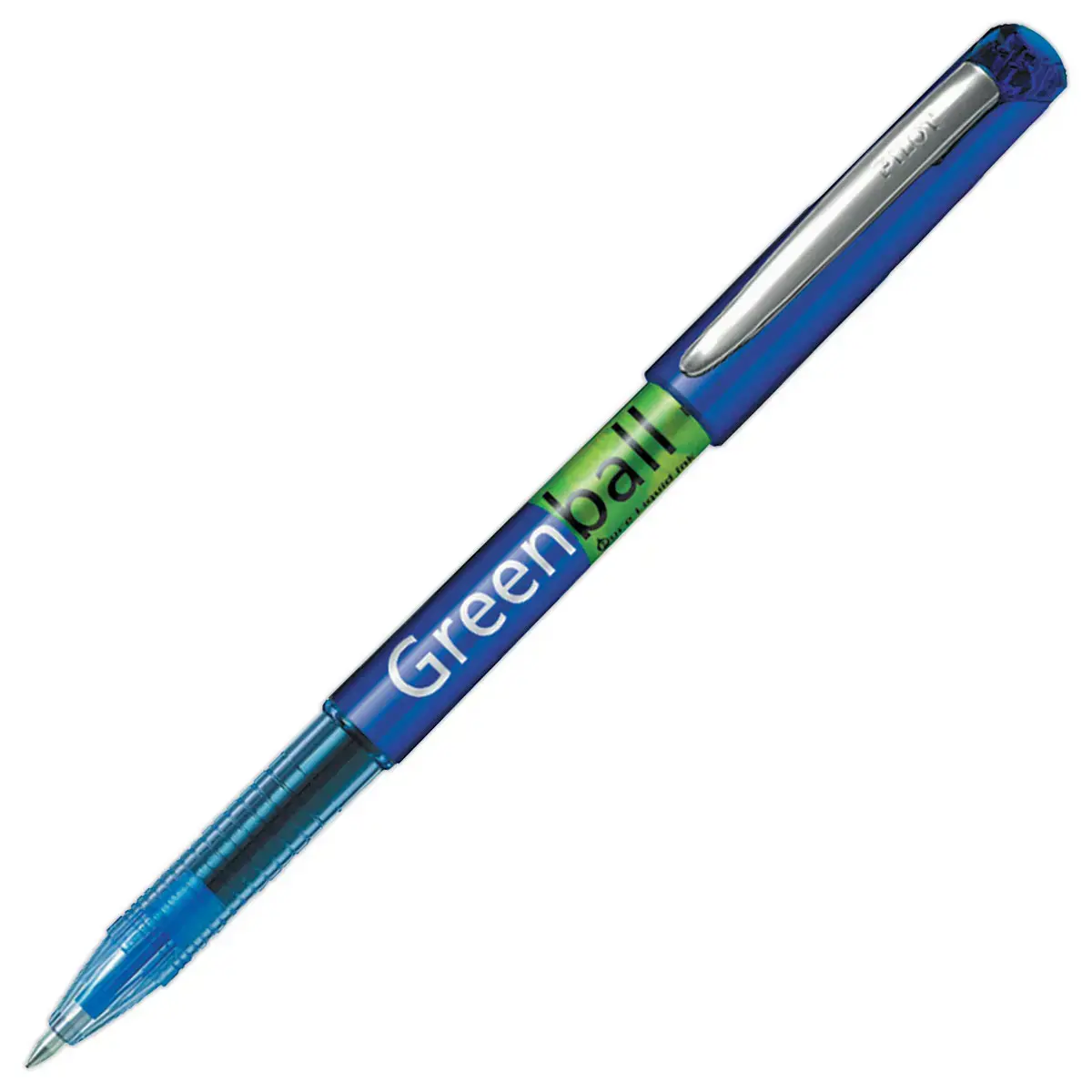 Roller pointe m&eacute;tal Greenball - Ecriture moyenne - bleu - Pilot photo du produit
