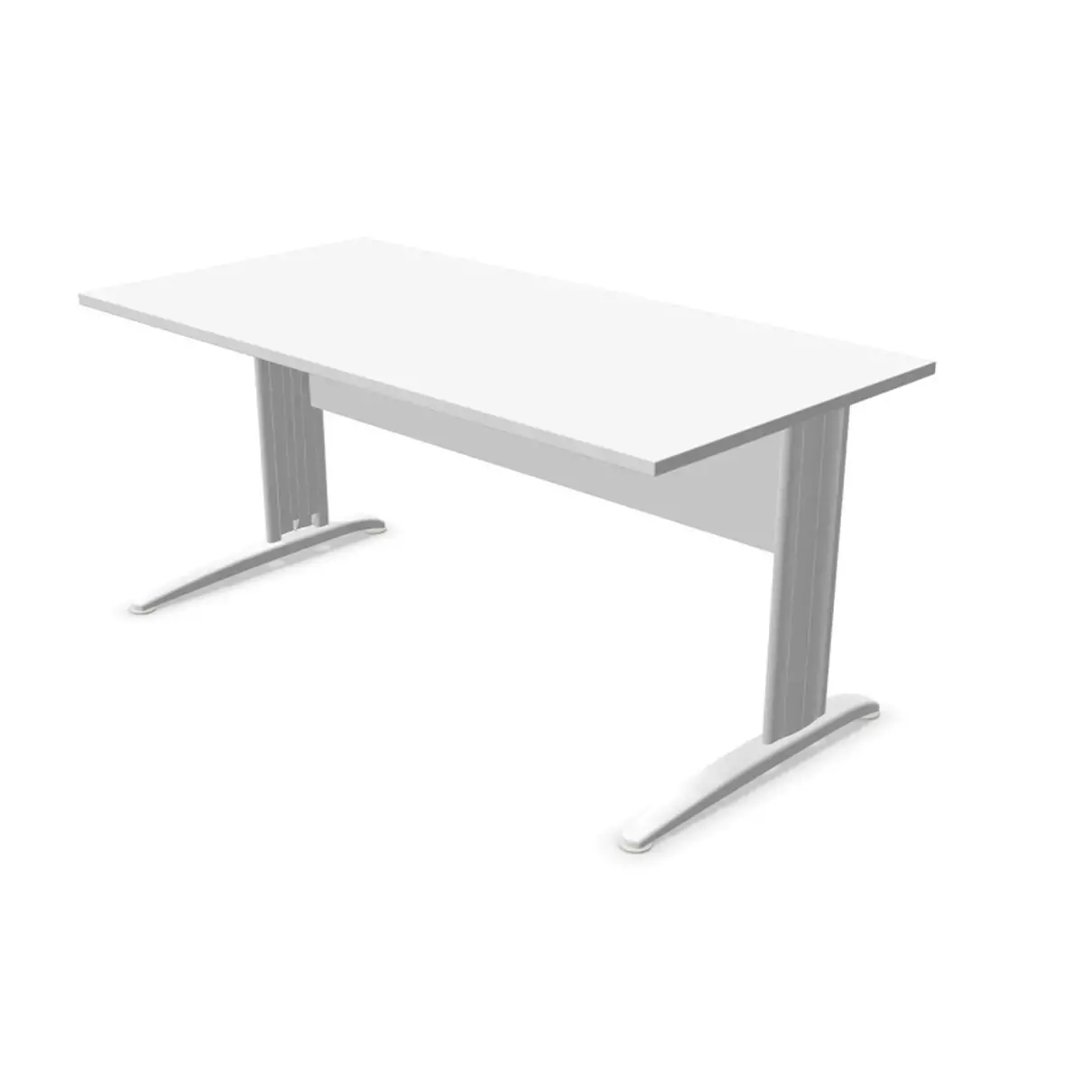 Bureau Buenos Aires - 160 x 80 cm - Blanc - Fiducial photo du produit