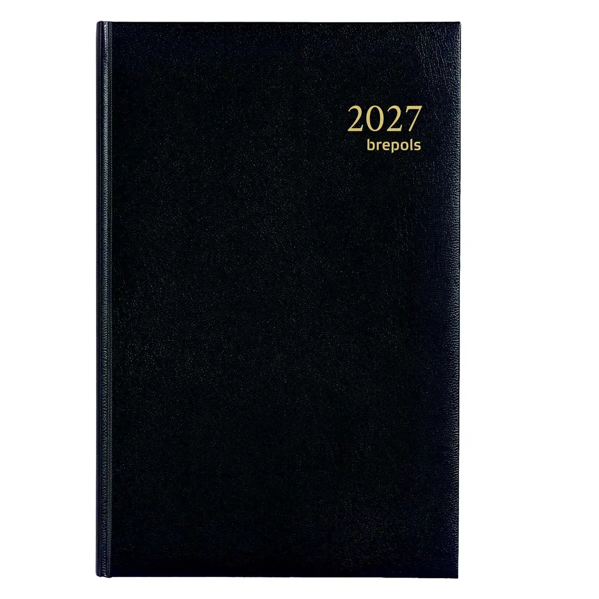 Agenda journalier Saturnus - 2j/page - 13,3x20,8cm - Noir - Janvier à décembre - BREPOLS photo du produit