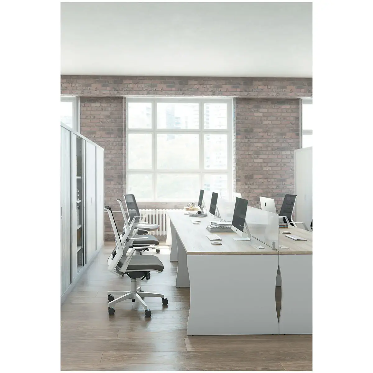 Bureau BUDAPEST 120 x 80 noyer photo du produit