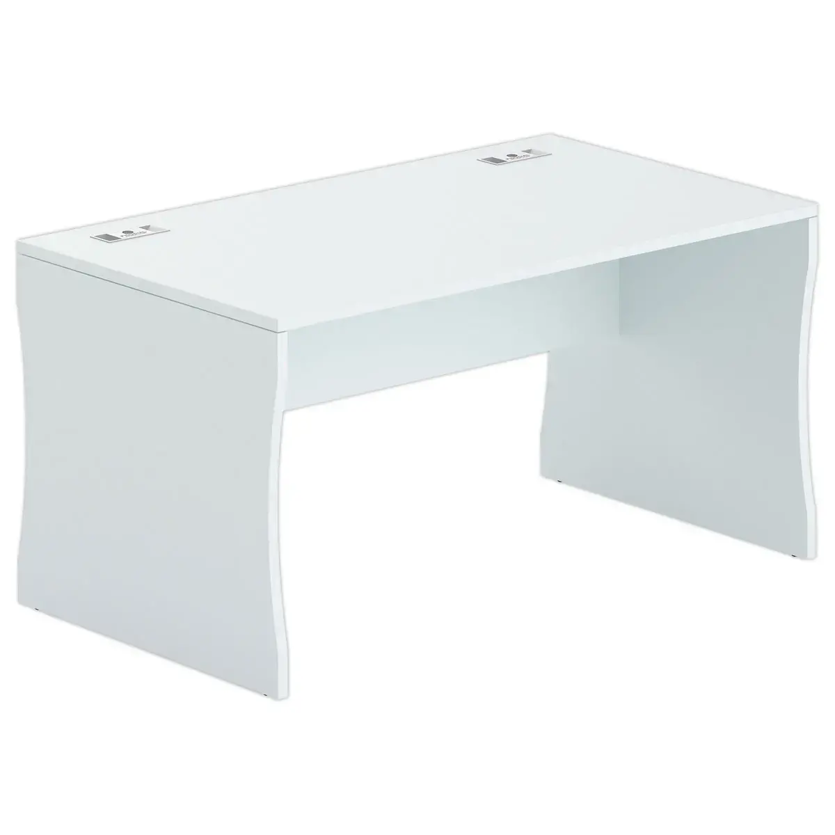 Bureau BUDAPEST 160 x 80 gris photo du produit