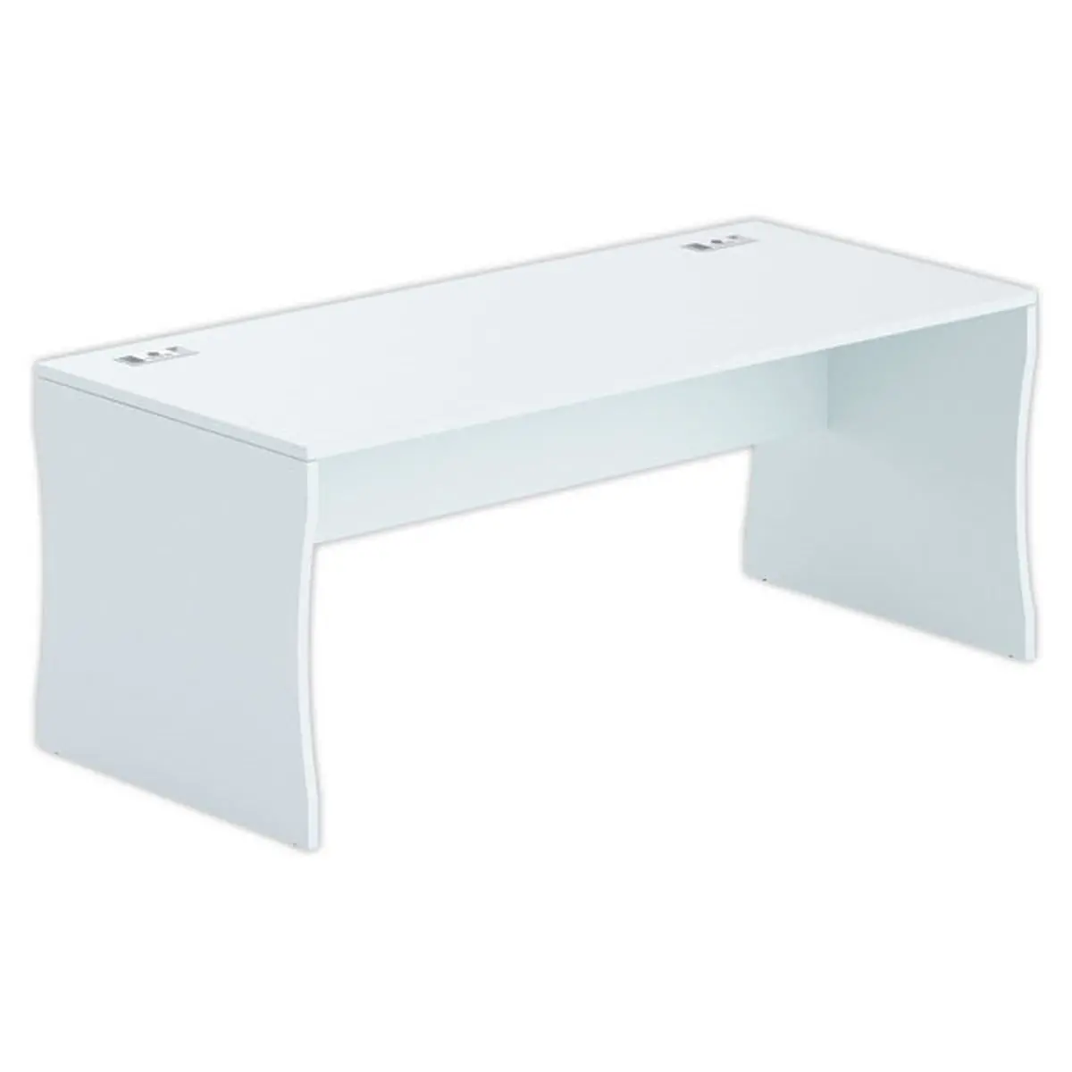 Bureau BUDAPEST 180 x 80 gris photo du produit