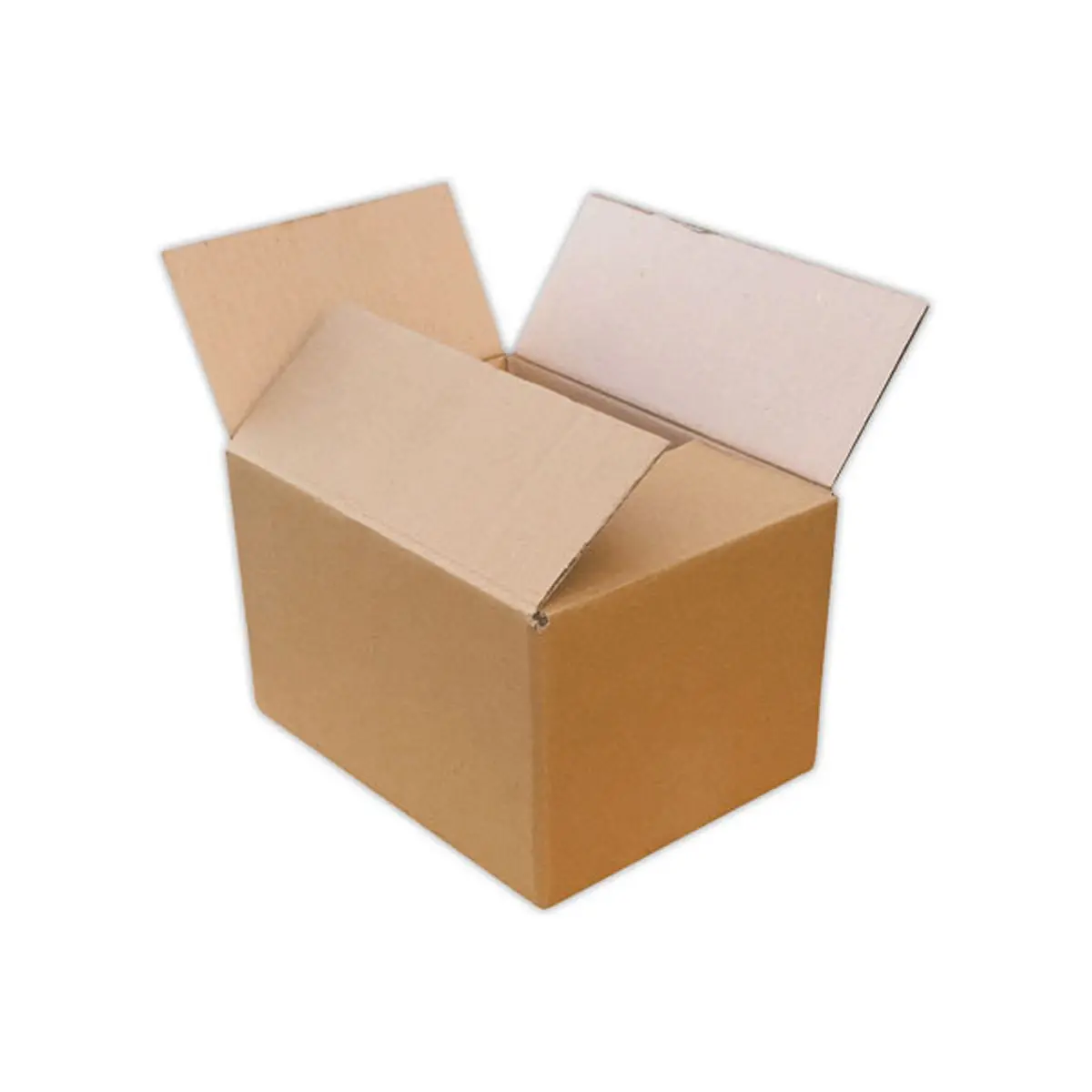 20 Caisses am&eacute;ricaines simple cannelure  L 20 x l 15 x H 12 cm photo du produit