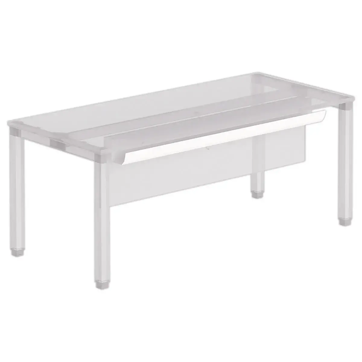 Goulotte L 140 blanc photo du produit