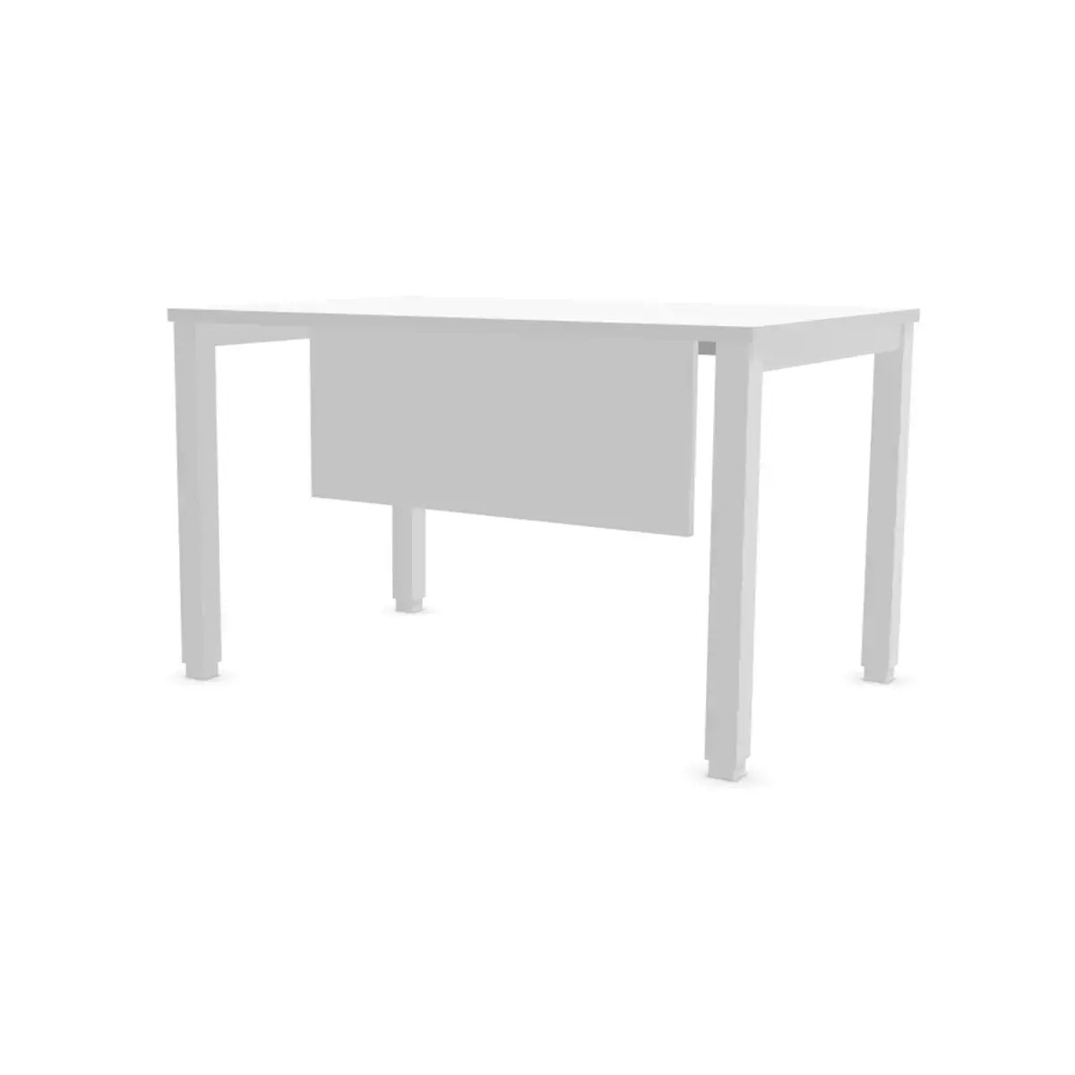Voile de fond L 120 blanc photo du produit