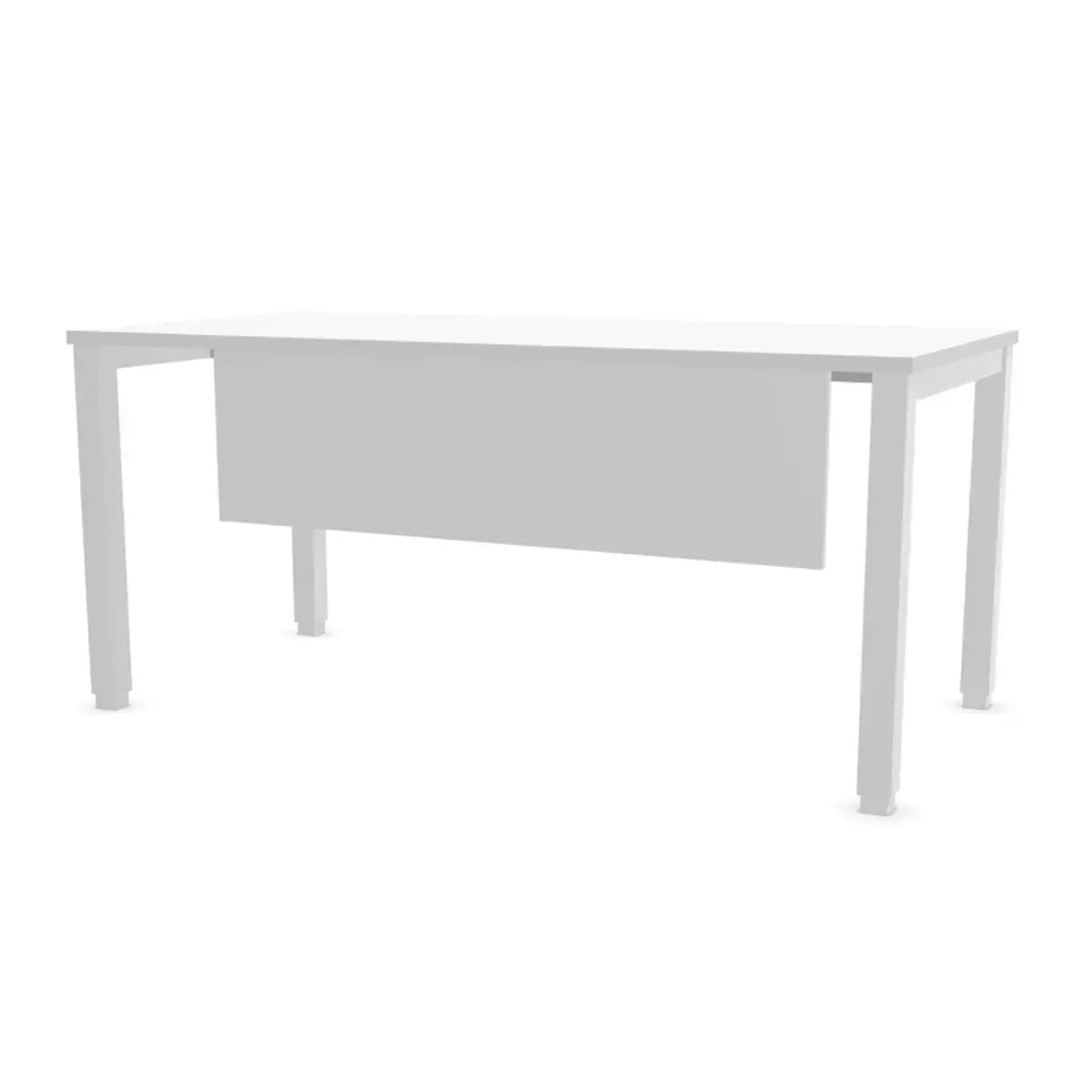 Voile de fond – L 160 cm – Blanc photo du produit