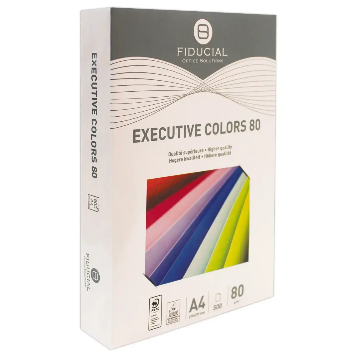 Ramette de 500 feuilles papier couleurs vives A4 Executive Colors - Bleu - Fiducial photo du produit