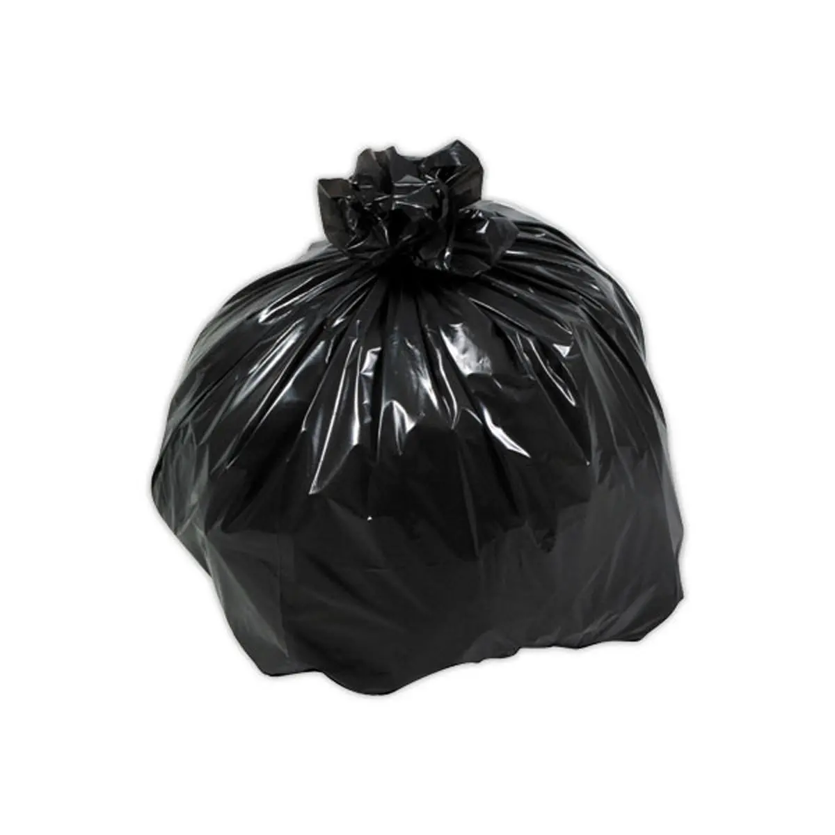 Tikitea, votre partenaire hygiène en Polynésie Française - Nos produits -  USTENSILES DE NETTOYAGE - Poubelles et sacs - Sacs poubelle à lien gamme  economique - 50 sacs poubelle haute densité 50 litres