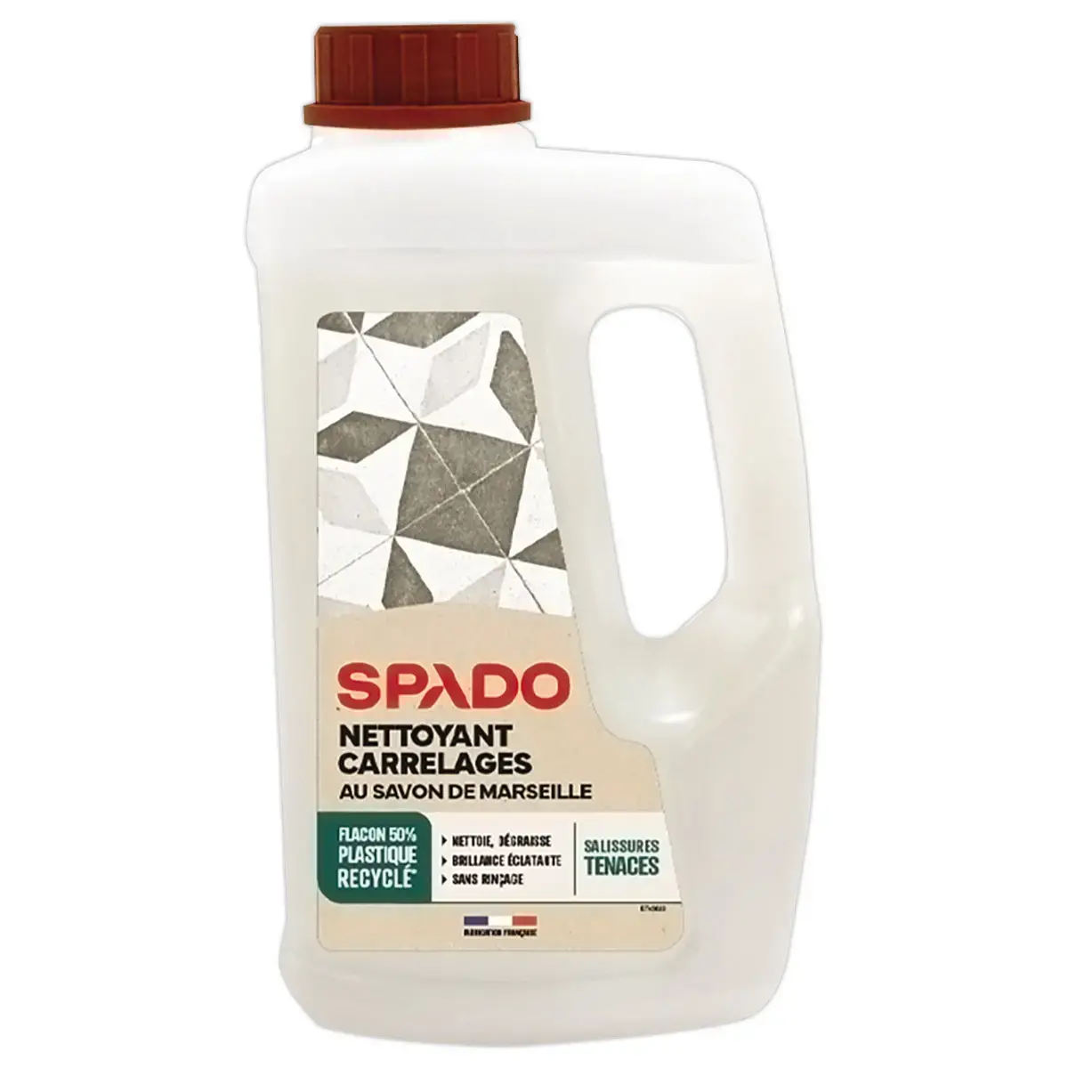 Nettoyant au savon de Marseille - 1 L - Spado photo du produit