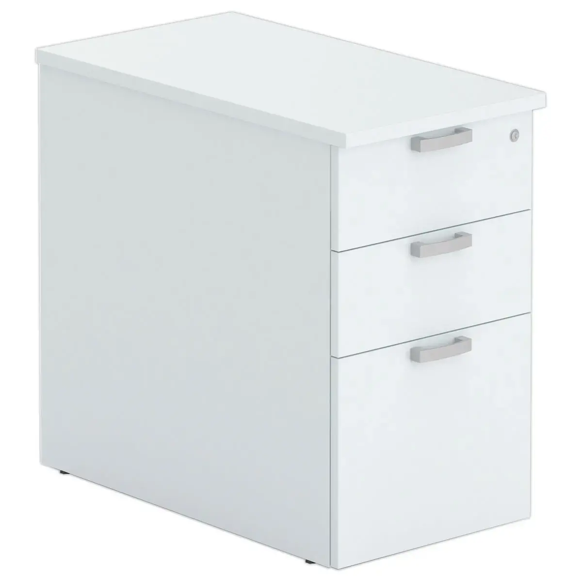 Caisson 3 tiroirs - Gris - P 80 cm photo du produit