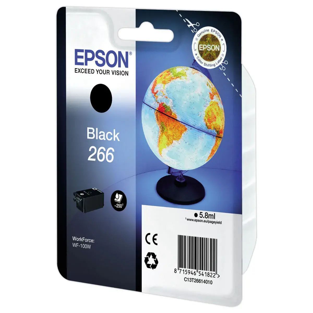 Cartouche Epson T2661 noire photo du produit