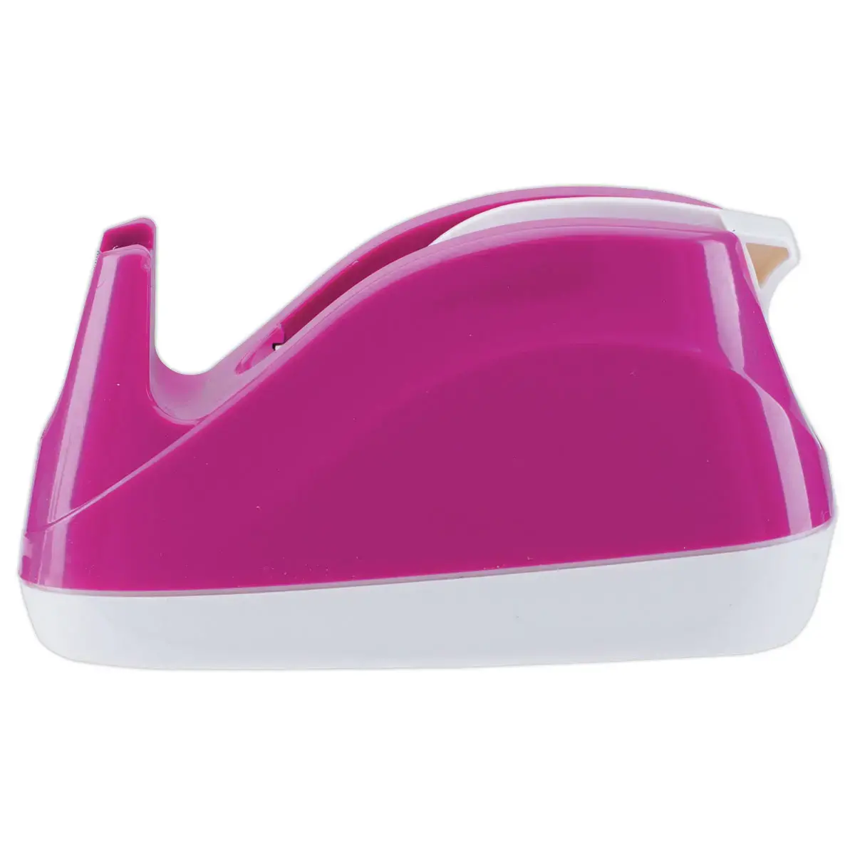 D&eacute;vidoir lest&eacute; pour rouleaux adh&eacute;sifs 33 m x 19 mm - Rose - Fiducial photo du produit
