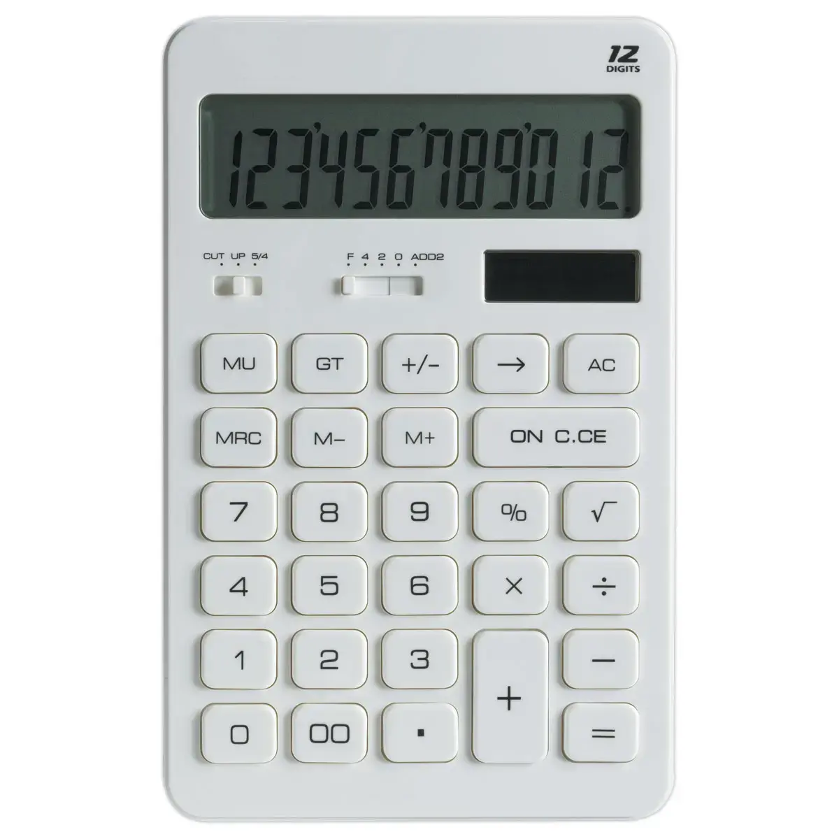 Calculatrice de bureau M12 couleur - 12 chiffres blanc - Access photo du produit
