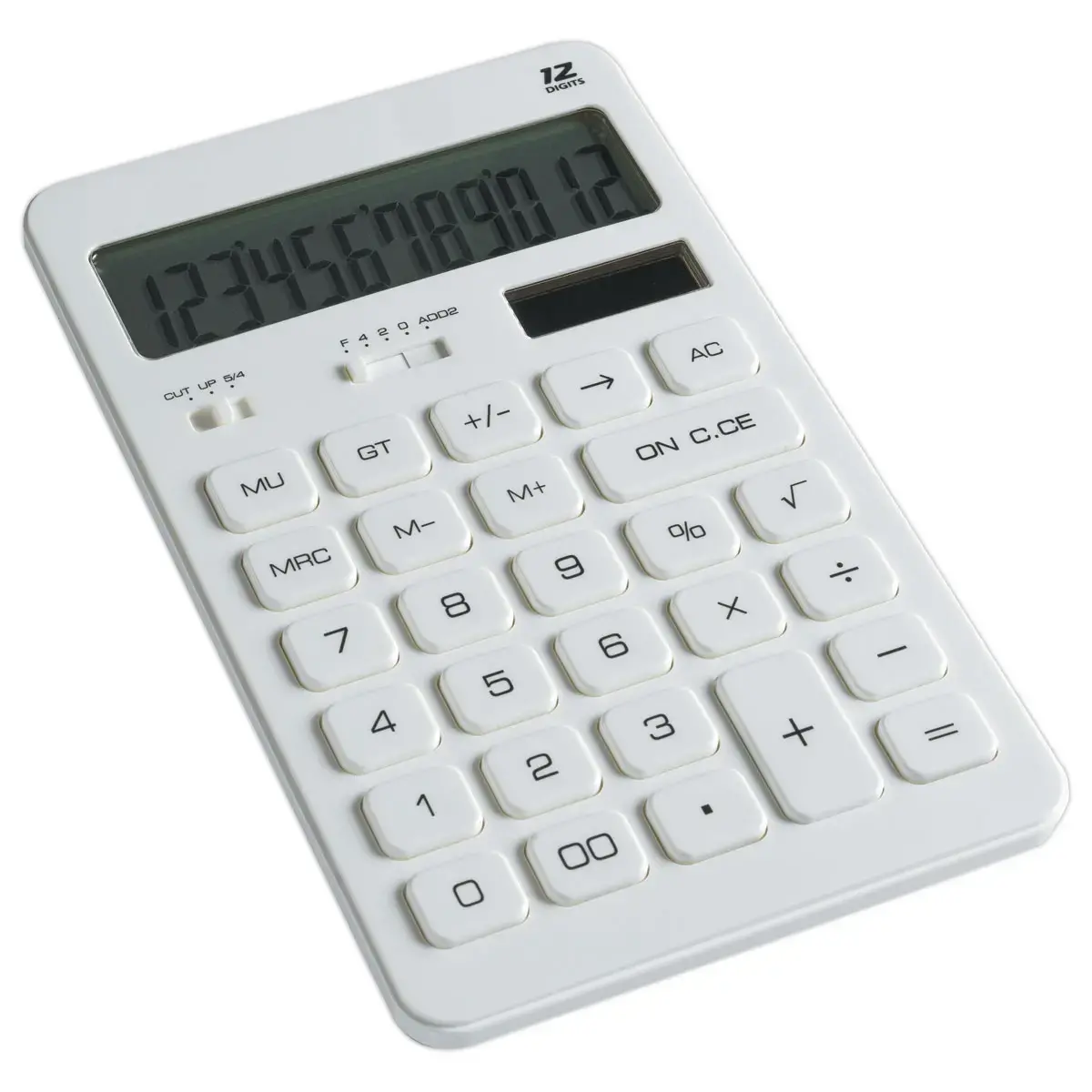 Calculatrice de bureau M12 couleur - 12 chiffres blanc - Access photo du produit