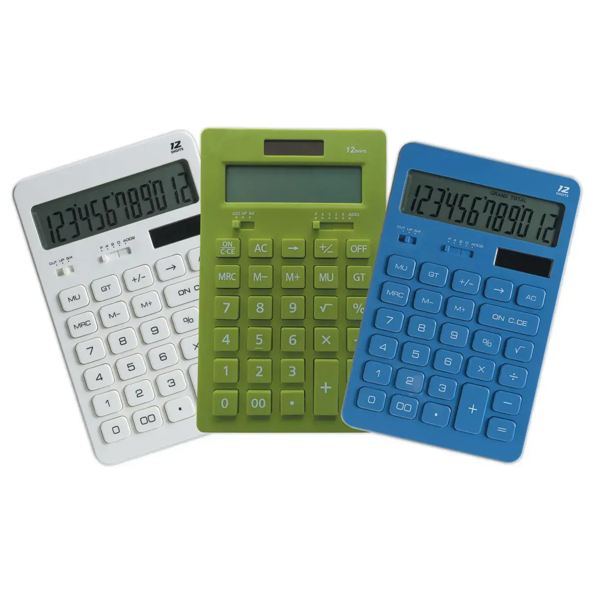 Calculatrice de bureau M12 couleur - 12 chiffres blanc - Access photo du produit