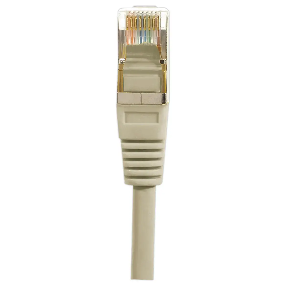 Câble réseau RJ45 FTP CAT5E 0,5m gris photo du produit