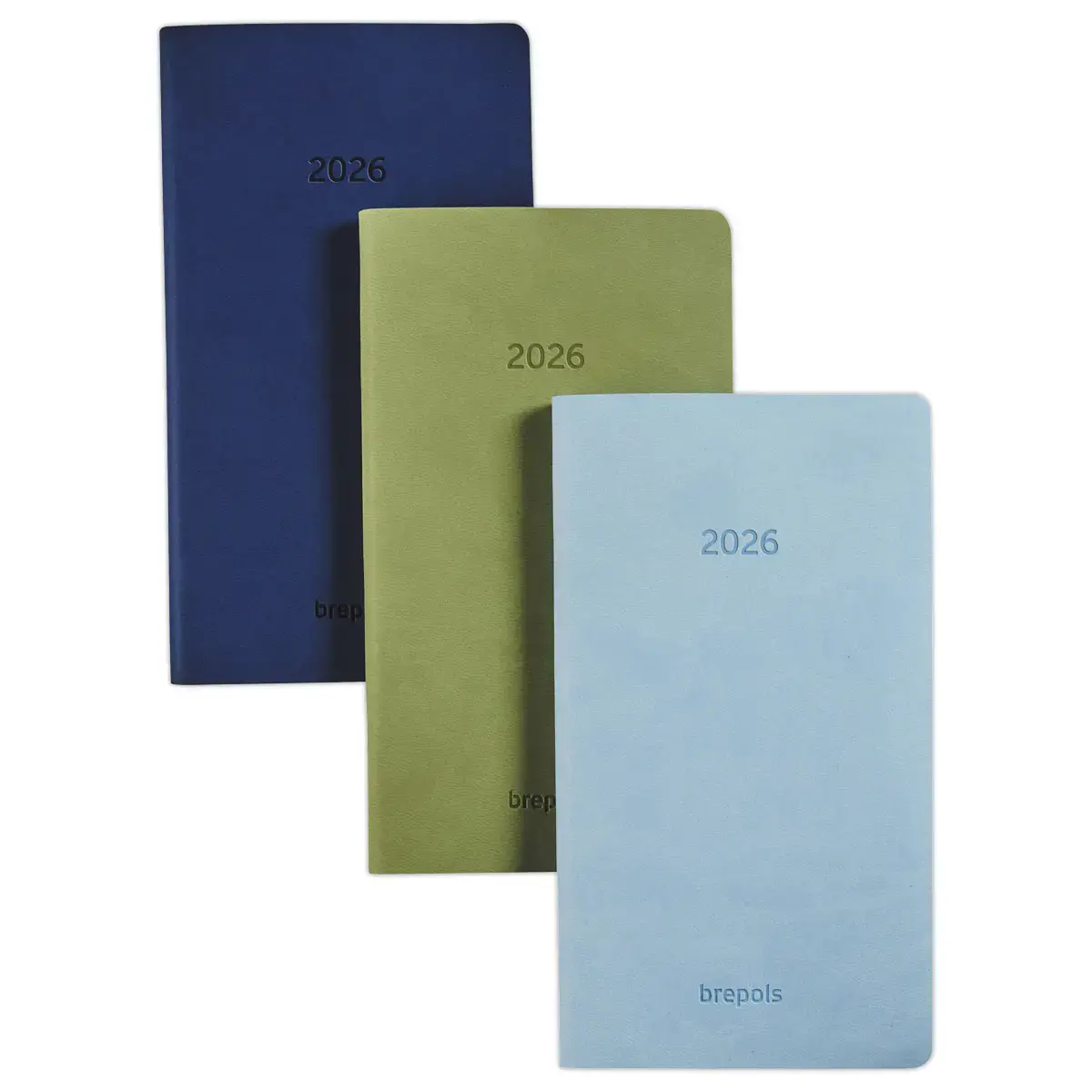 Agenda semainier Colora - 9x16cm - Assortis - Janvier à décembre - BREPOLS photo du produit