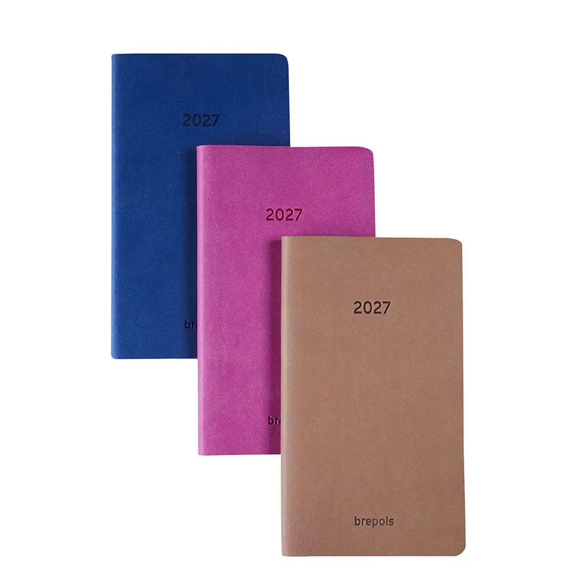 Agenda semainier  Colora - 9x16cm - Assortis - Janvier &agrave; d&eacute;cembre - BREPOLS photo du produit