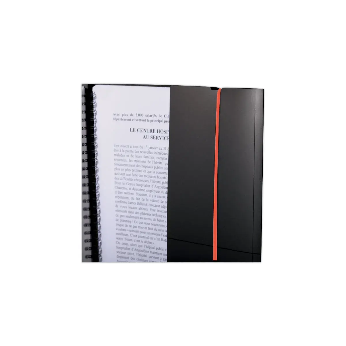 Agenda semainier  Office - 15x21cm - Anthracite - Janvier &agrave; d&eacute;cembre - OXFORD photo du produit