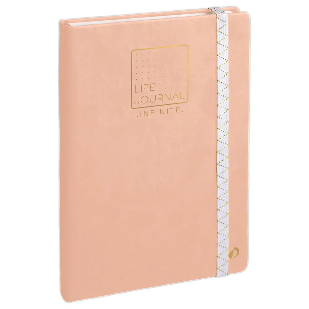 Agenda perp&eacute;tuel Life - 15x21cm - Rose - QUO VADIS photo du produit