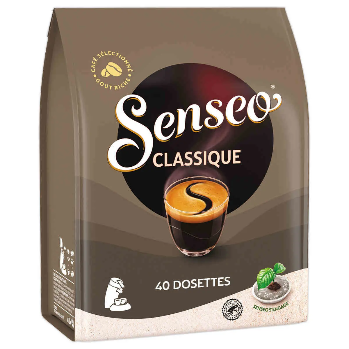 40 Dosettes de café - Arôme Classique - SENSEO photo du produit