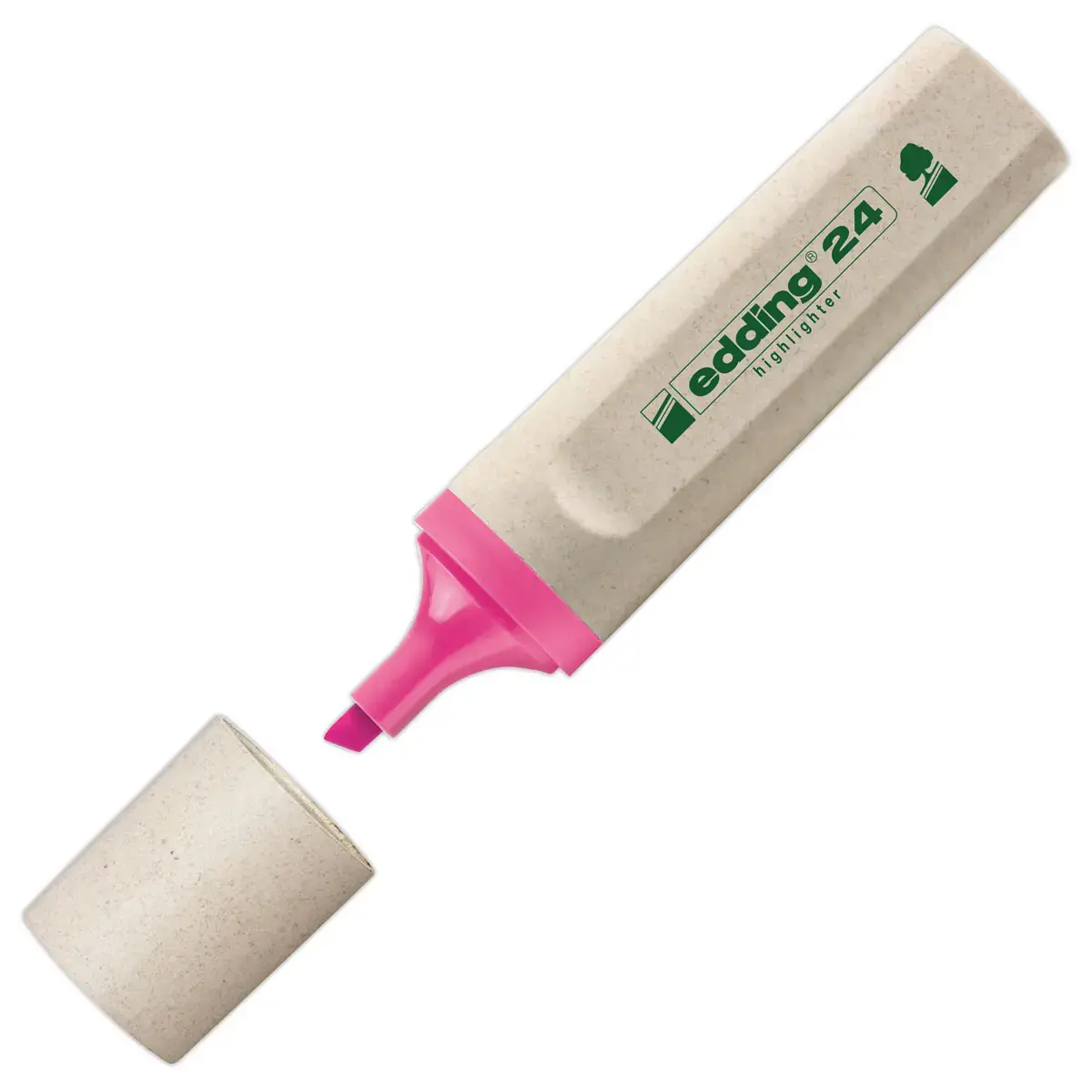 4 Surligneurs  pointe large - ECOLINE E24 - Edding photo du produit