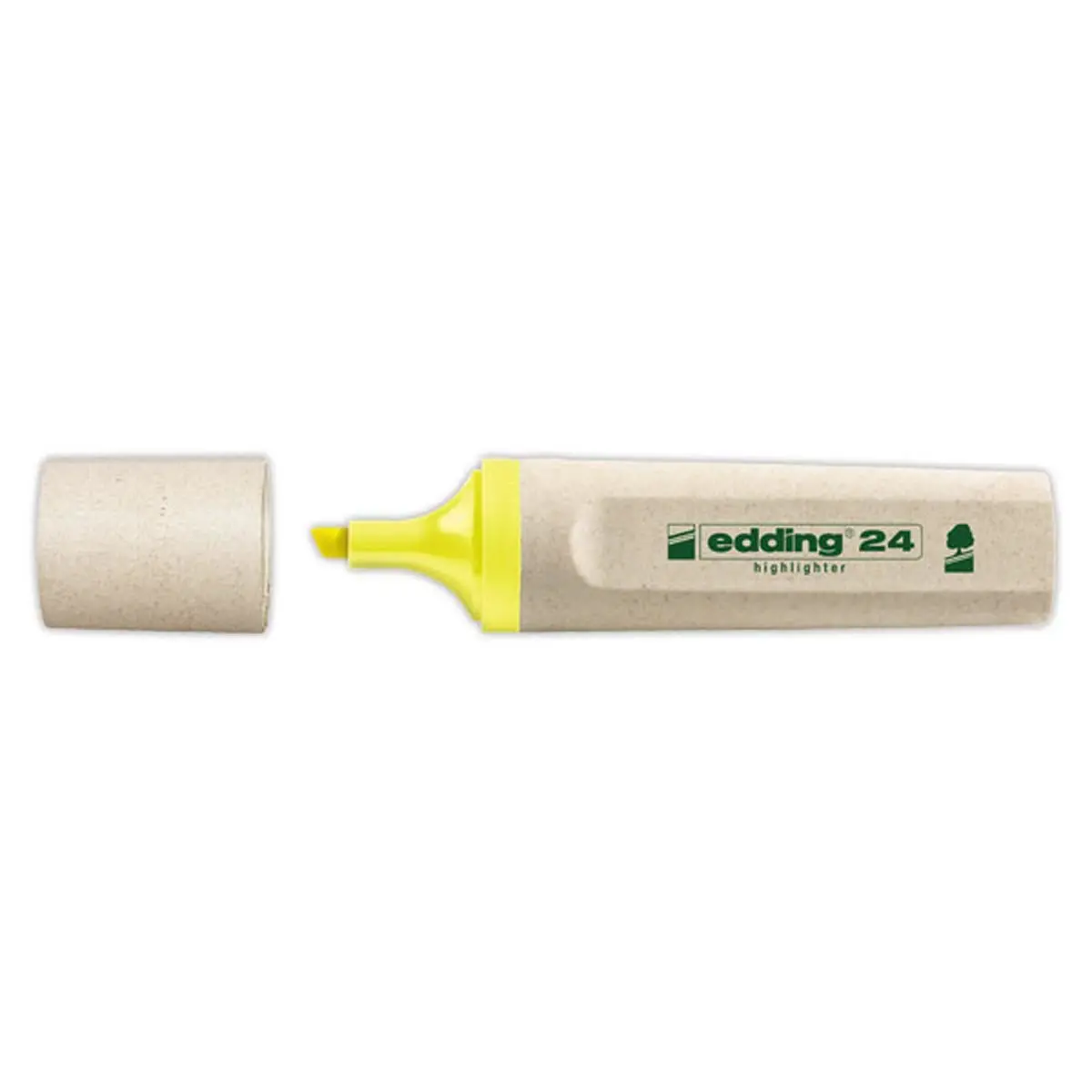 Surligneur EDDING pointe large - ECOLINE E24 jaune photo du produit
