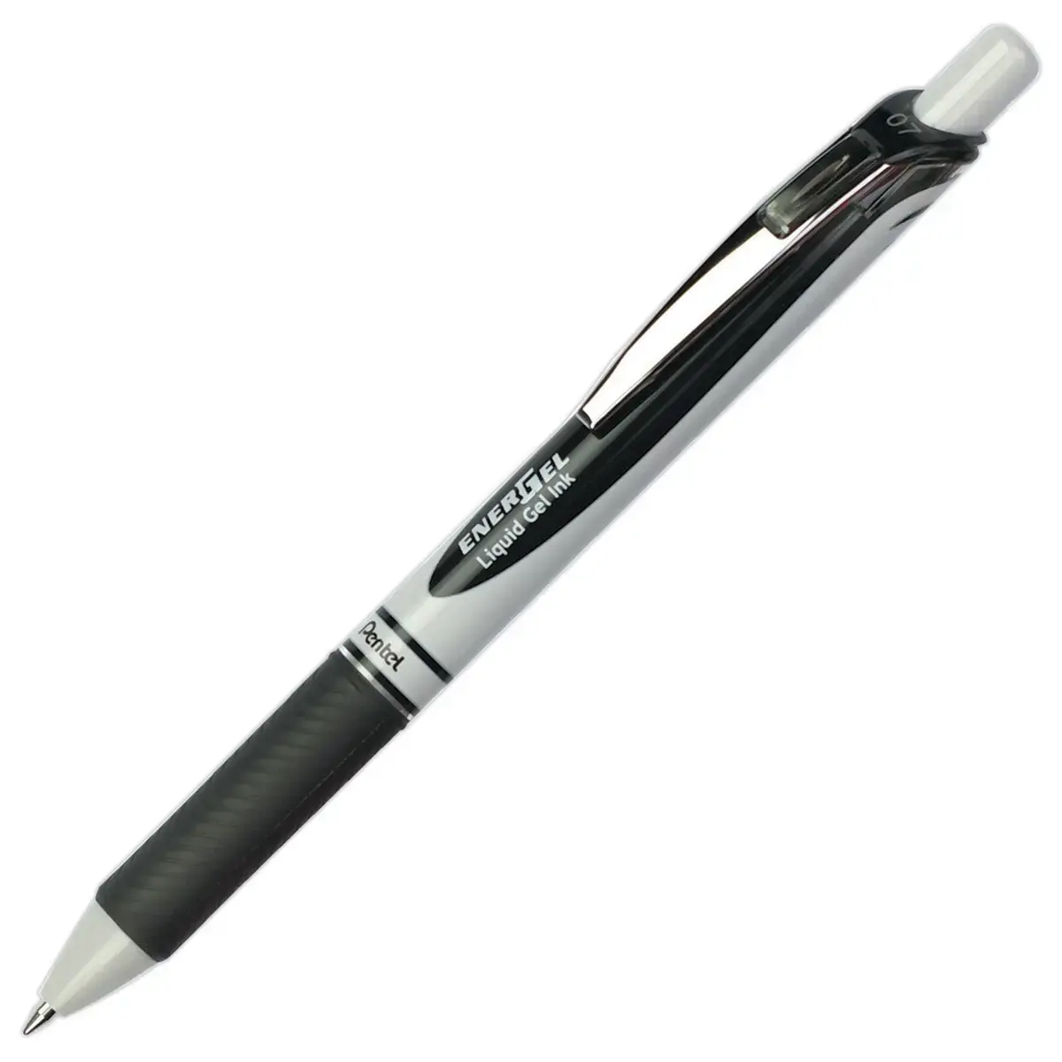 Roller pointe métal - Ecriture moyenne - Noir - Pentel photo du produit