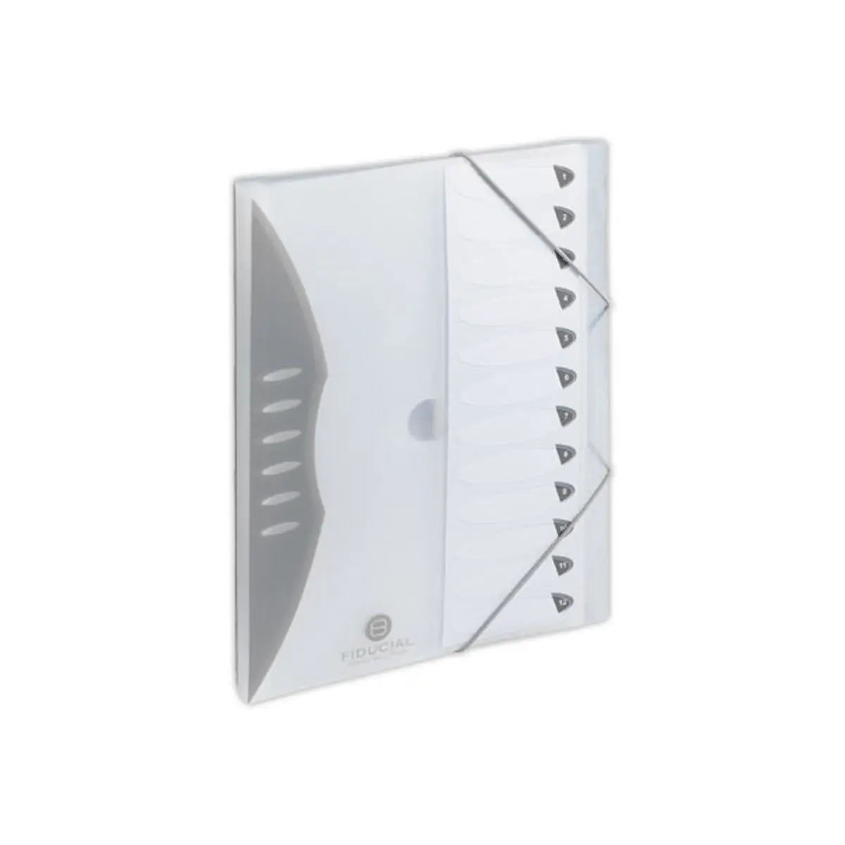 Trieur à soufflets en polypropylène - 12 positions - incolore - FIDUCIAL photo du produit