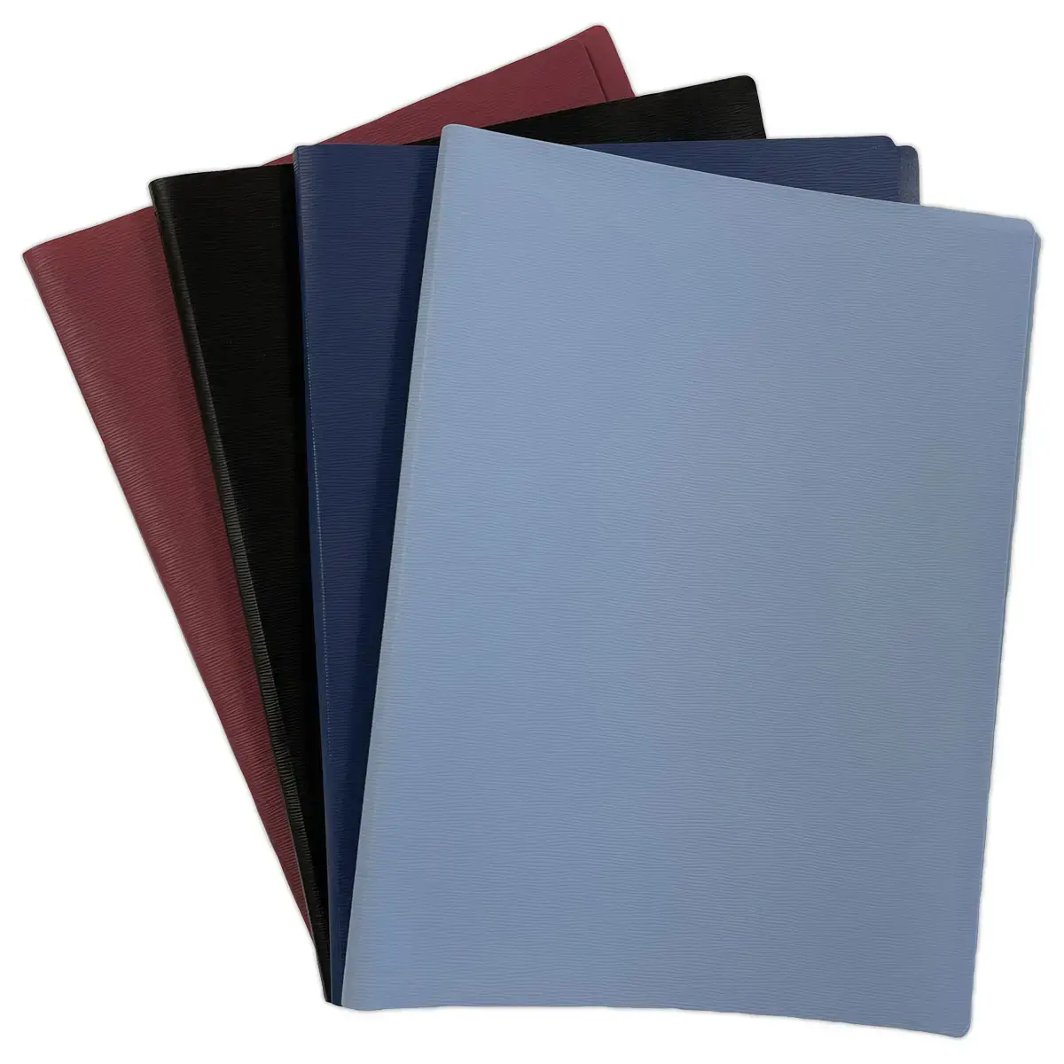 Protège-documents - A4 - 30 poches - bleu foncé - Fiducial photo du produit