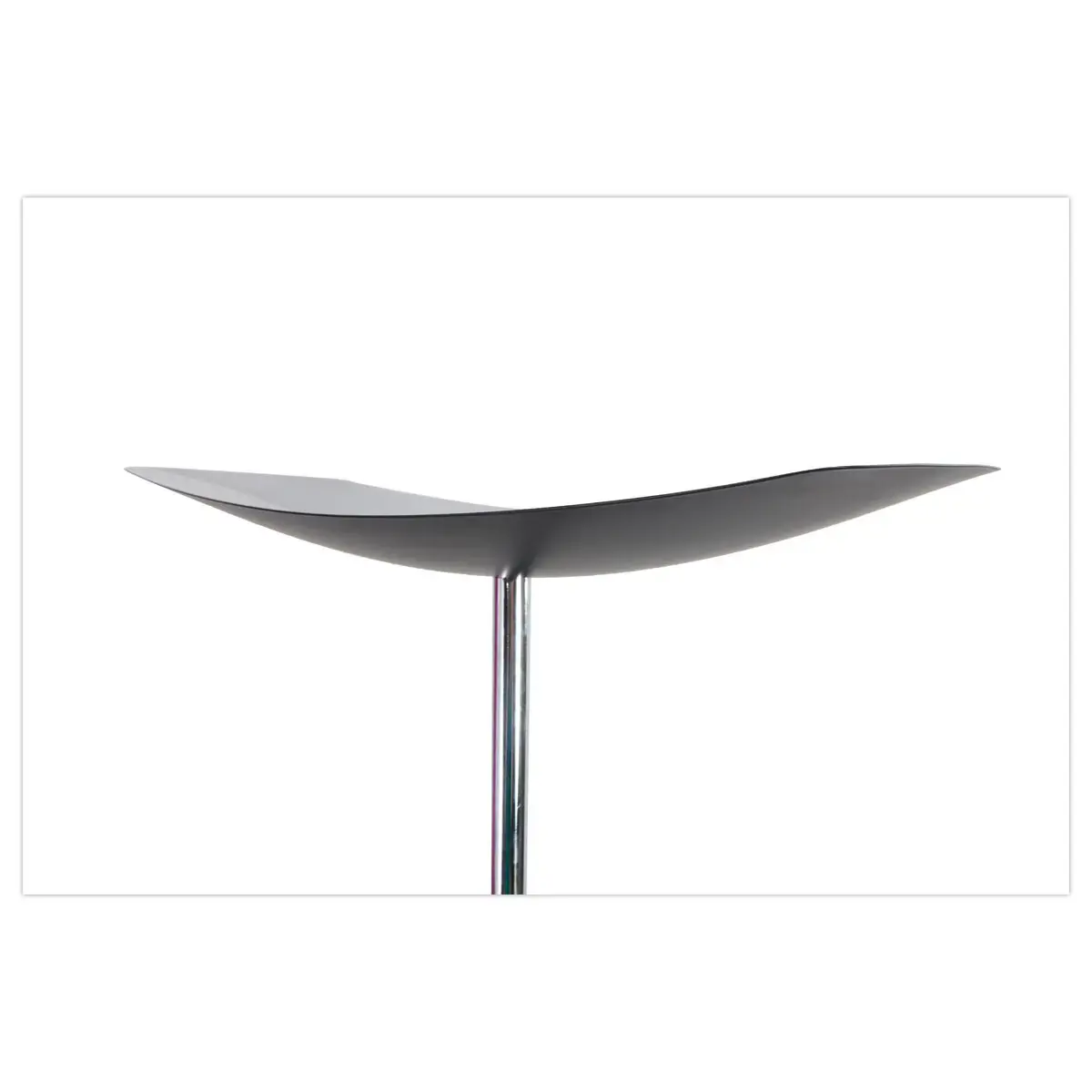 Lampadaire droit LED 30W chromé, avec variateur noir photo du produit