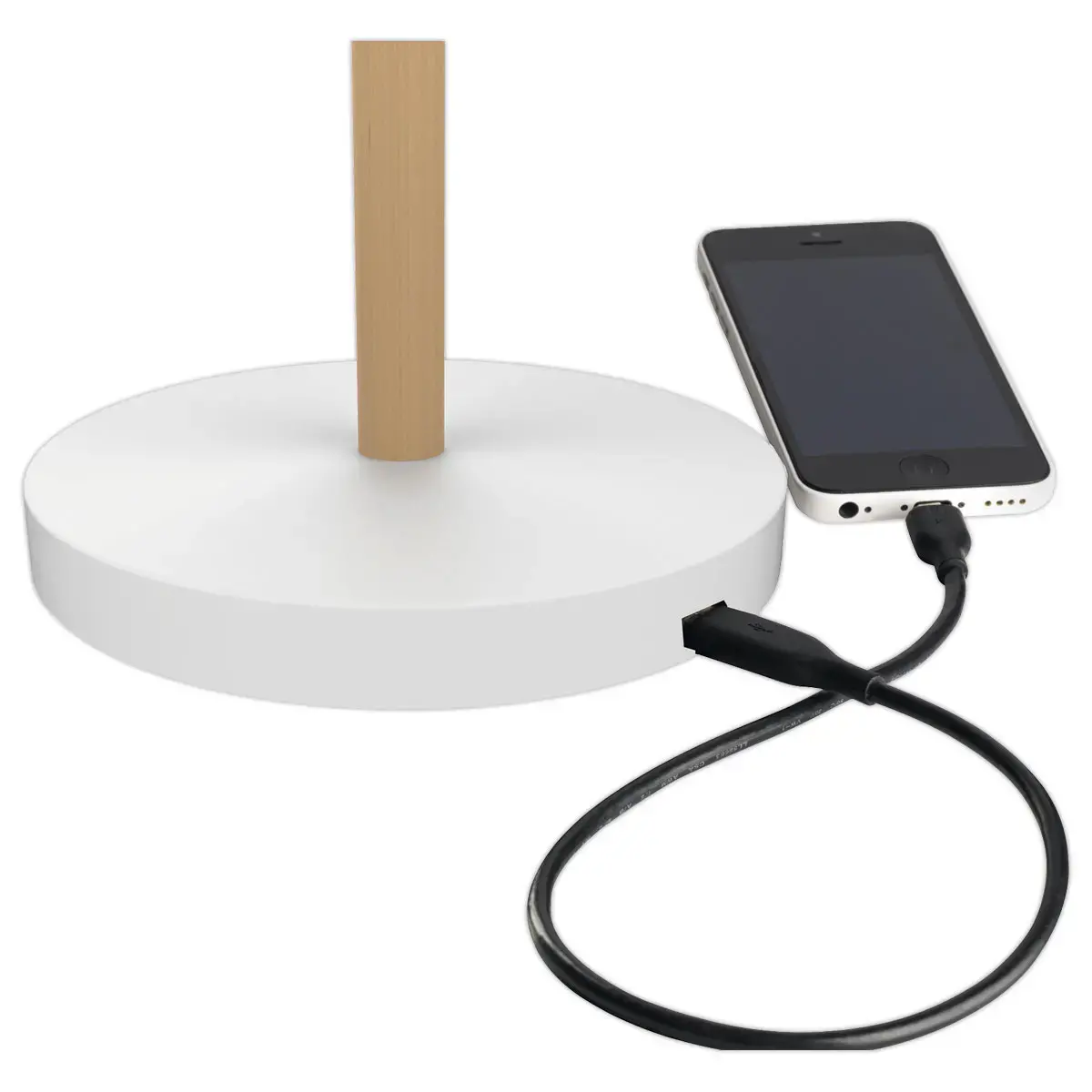 Lampe de bureau VICKY &ndash; Blanc - Unilux photo du produit