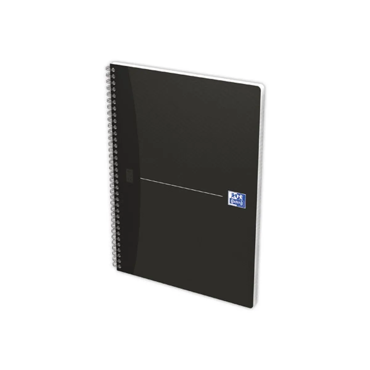 Cahier spirale A4 Essentials - 5x5 - 180 pages - Noir - Oxford photo du produit