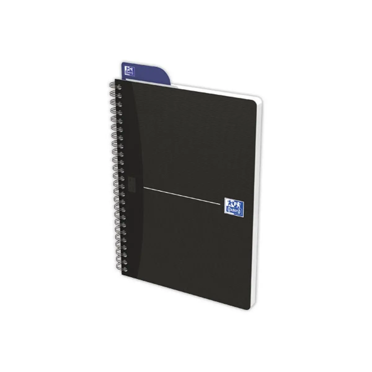 Cahier spirale A5 Essentials - 5x5 - 180 pages - Noir - Oxford photo du produit