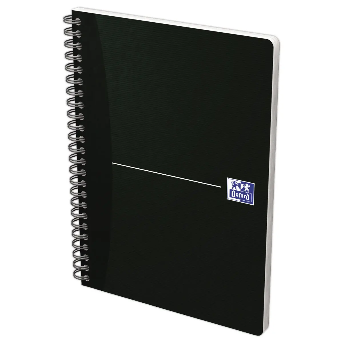 Cahier spirale A5 Essentials - 5x5 - 180 pages - Noir - Oxford photo du produit