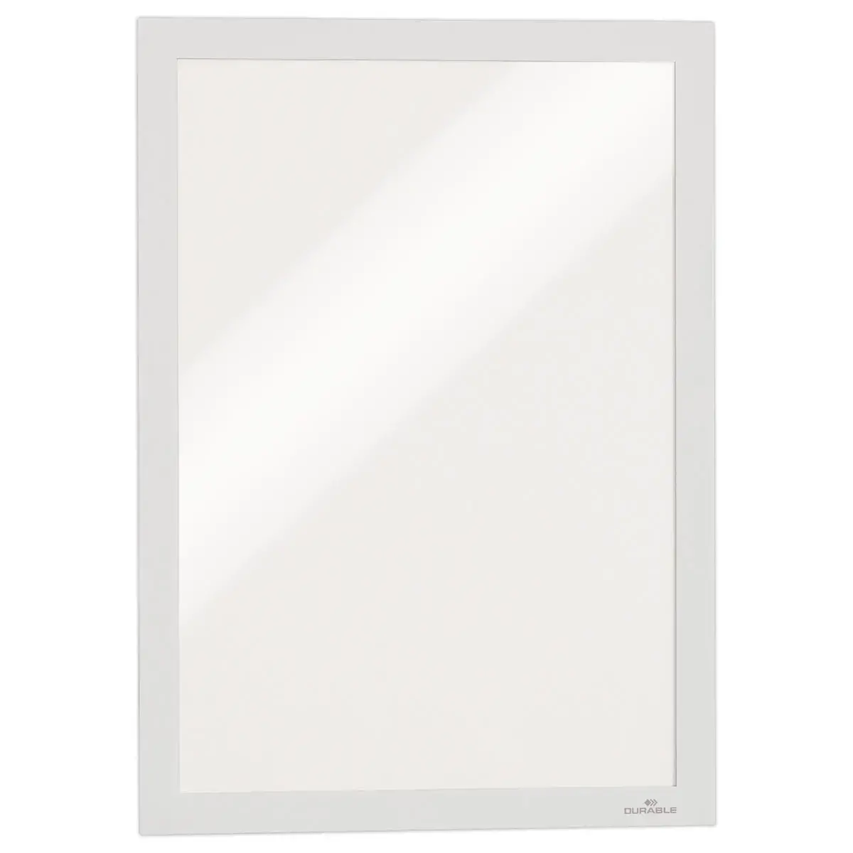 2 Cadres d'affichages adhésifs Duraframe - A4 - Blanc - DURABLE photo du produit