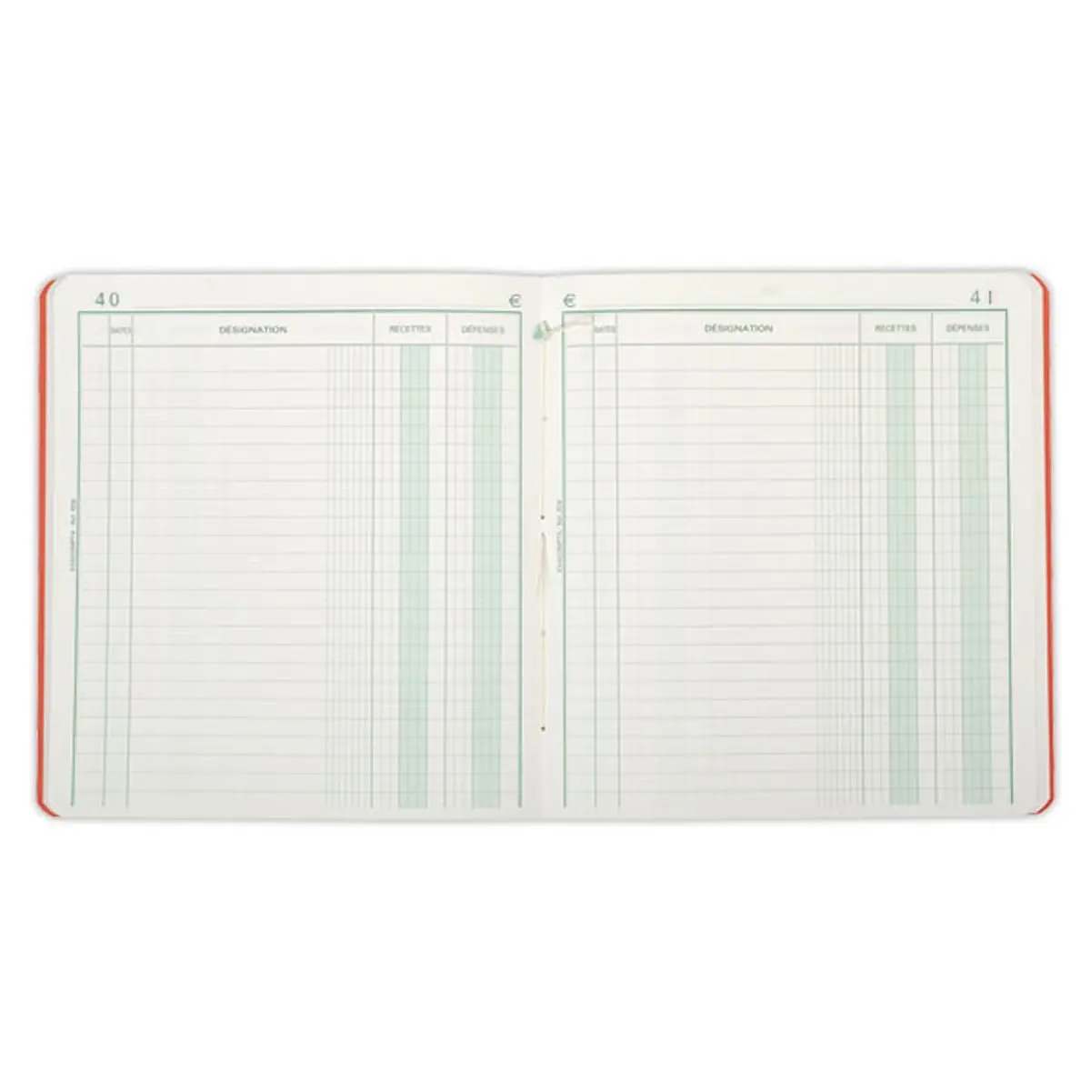 Piq&ucirc;re Journal Recettes D&eacute;penses 80 pages photo du produit