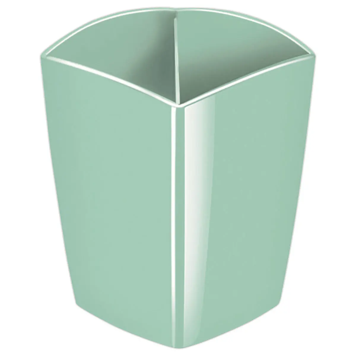 Pot &agrave; crayons Gloss magn&eacute;tique &ndash; Vert d&rsquo;eau &ndash; CEP photo du produit