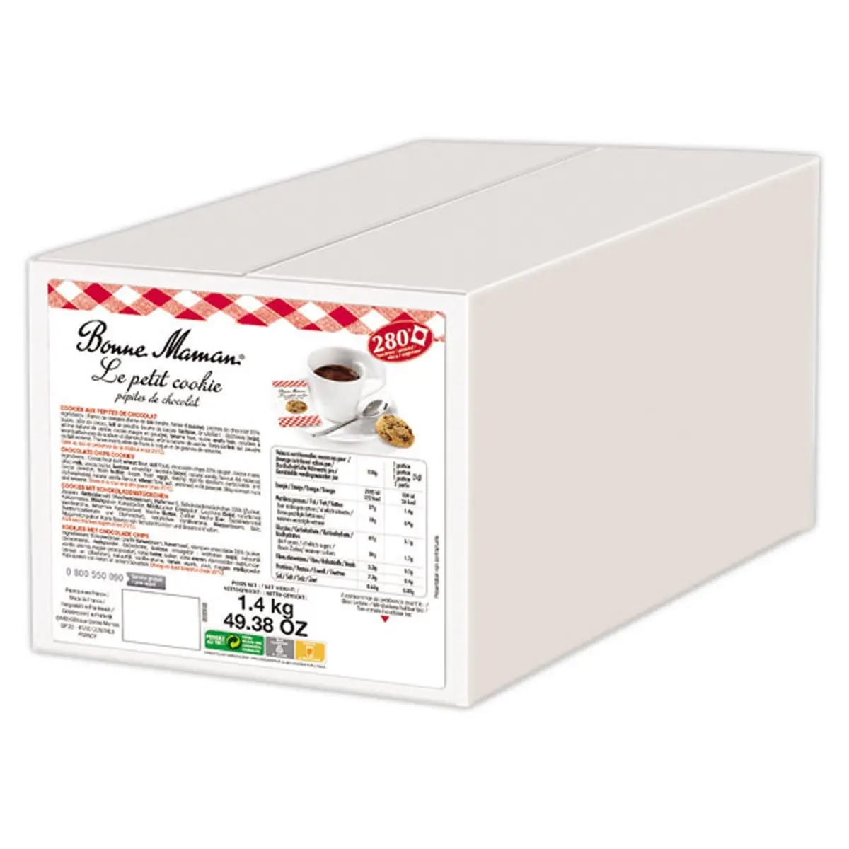 280 Mini-cookies en sachets individuels - BONNE MAMAN photo du produit