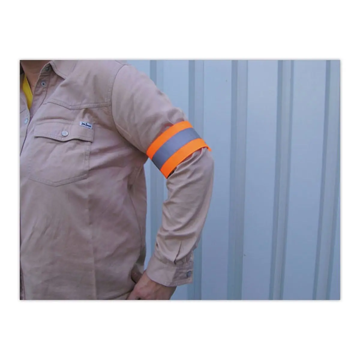 Brassard de sécurité orange photo du produit