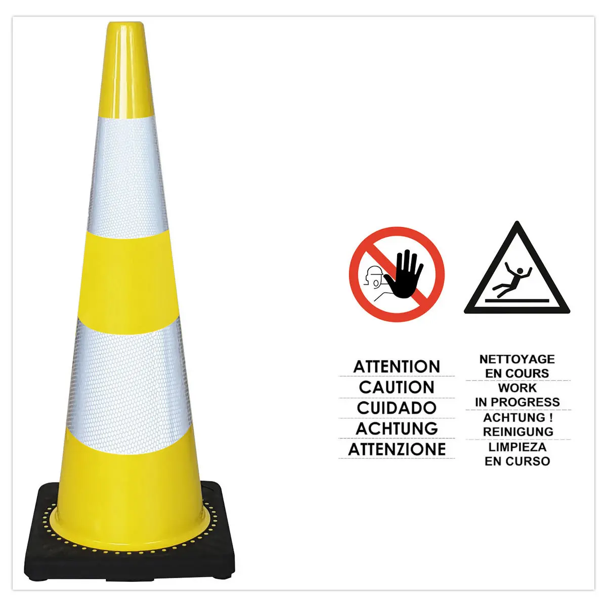 Balise de sol PVC photo du produit