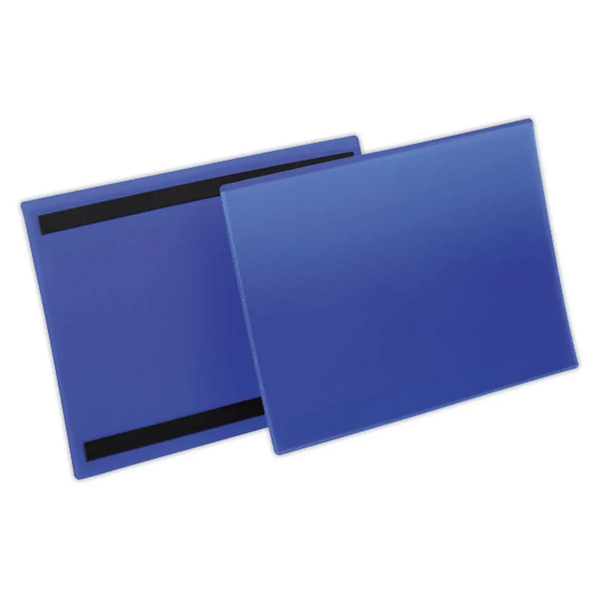 50 Pochettes porte-documents magnétiques - A5 paysage - Bleu - DURABLE photo du produit