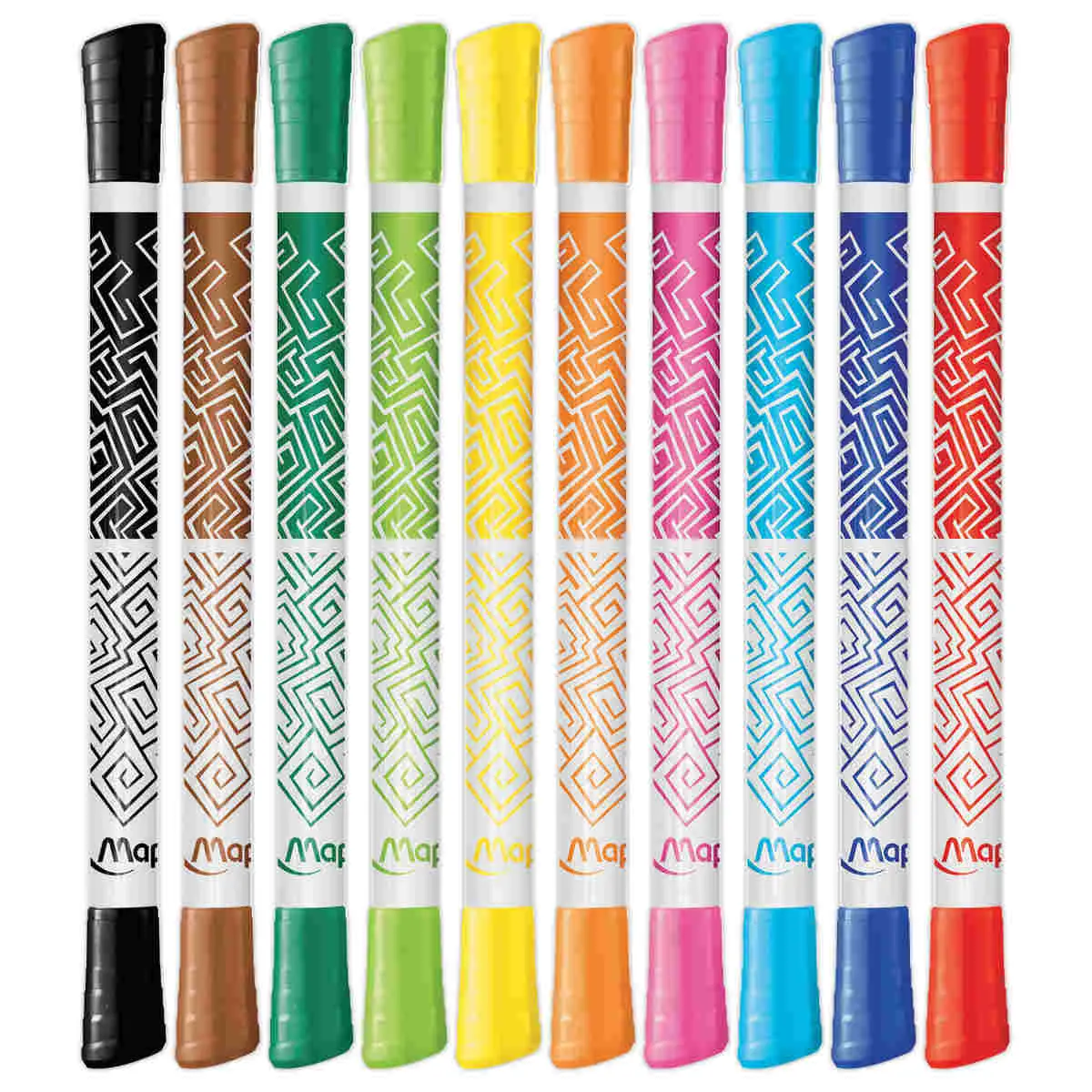 10 Feutres Duo Tip - Double pointe - MAPED photo du produit