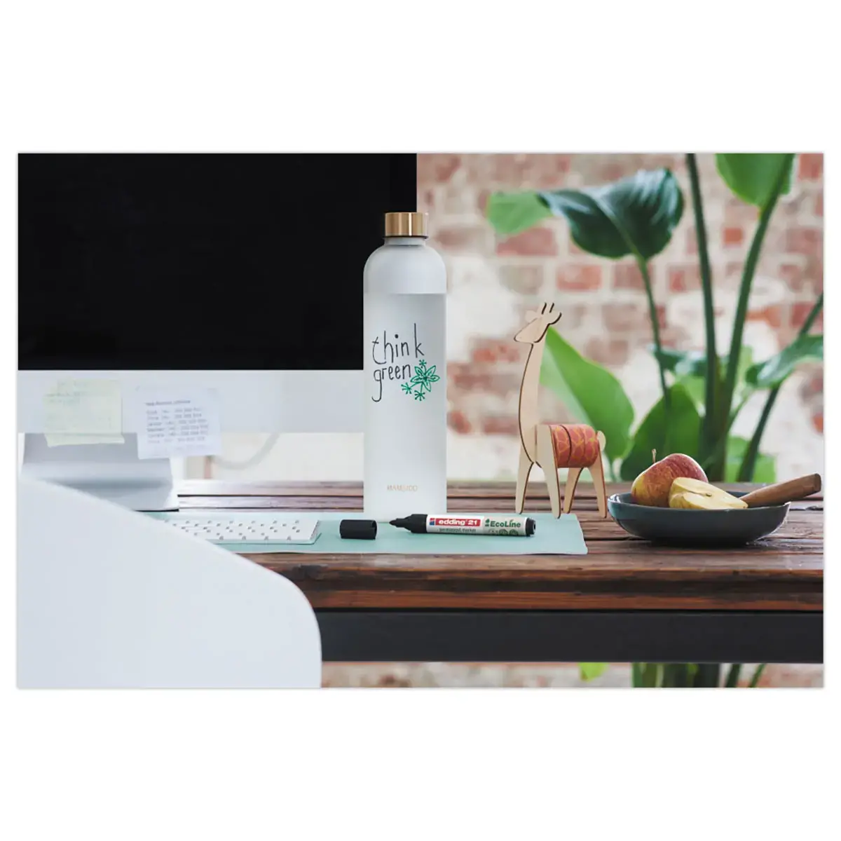 Marqueur permanent Ecoline - E 21 - noir - EDDING photo du produit