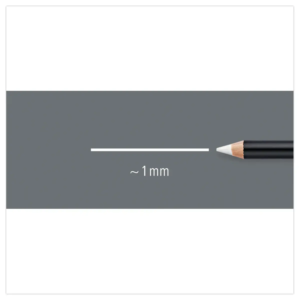 12 Crayons marqueurs permanents Glasochrom - Blanc - Staedtler photo du produit