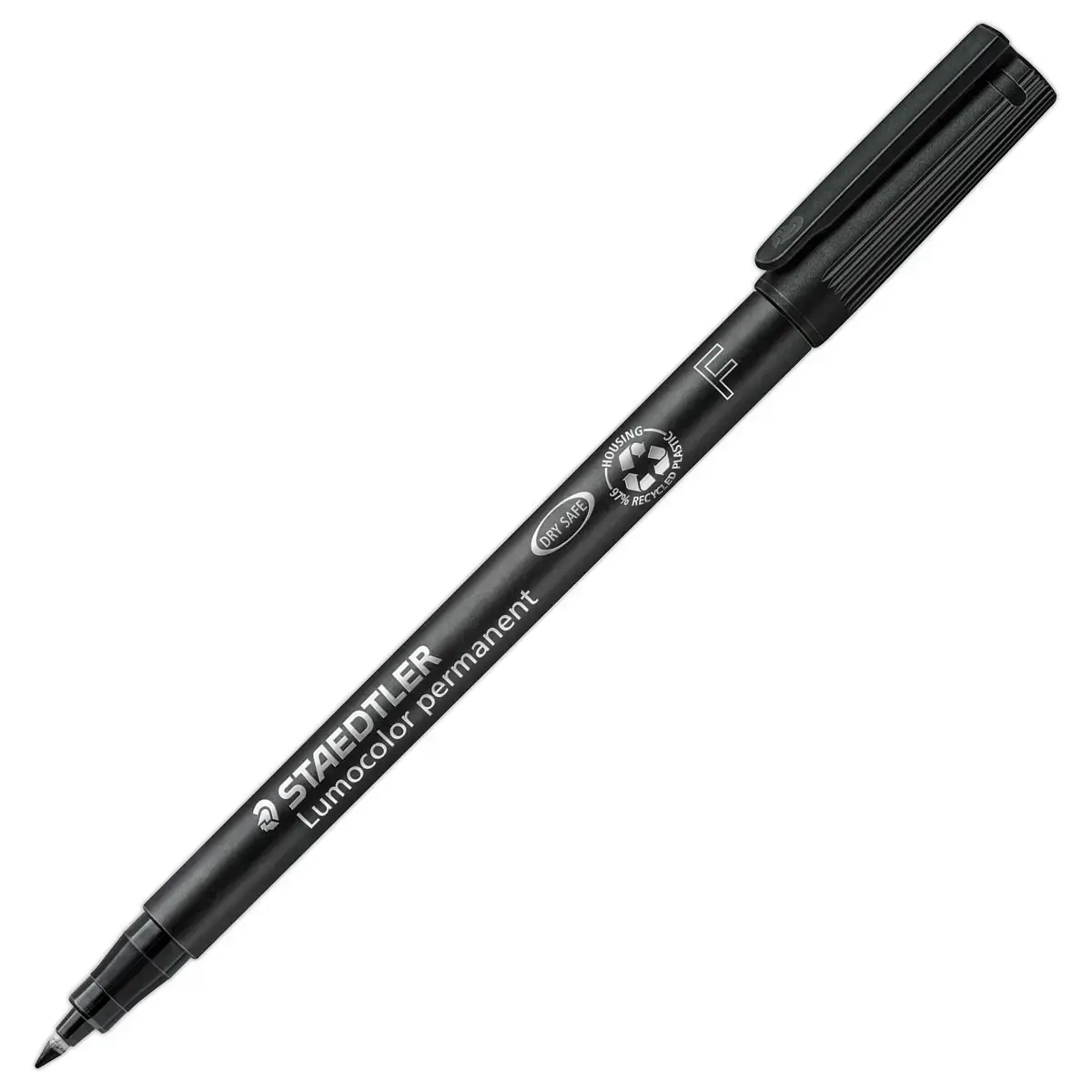 Feutre permanent universel Lumocolor - 0.6 mm - Noir - STAEDTLER photo du produit