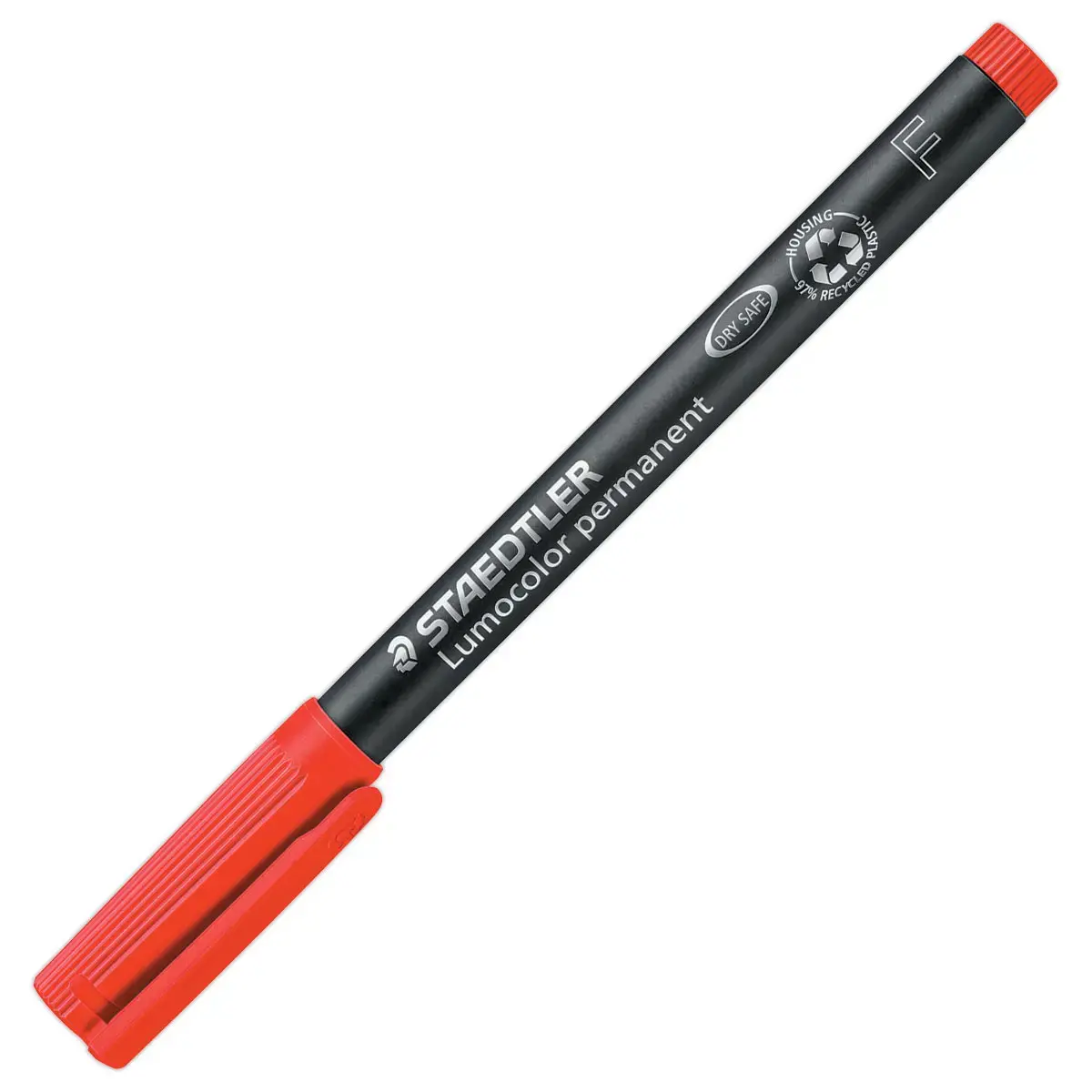 Feutre permanent universel Lumocolor - 0.6 mm - Rouge - Staedtler photo du produit