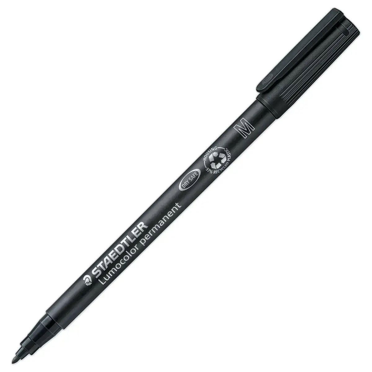 Feutre de rétroprojection Lumocolor - Pointe 1 mm - Noir - Staedtler photo du produit