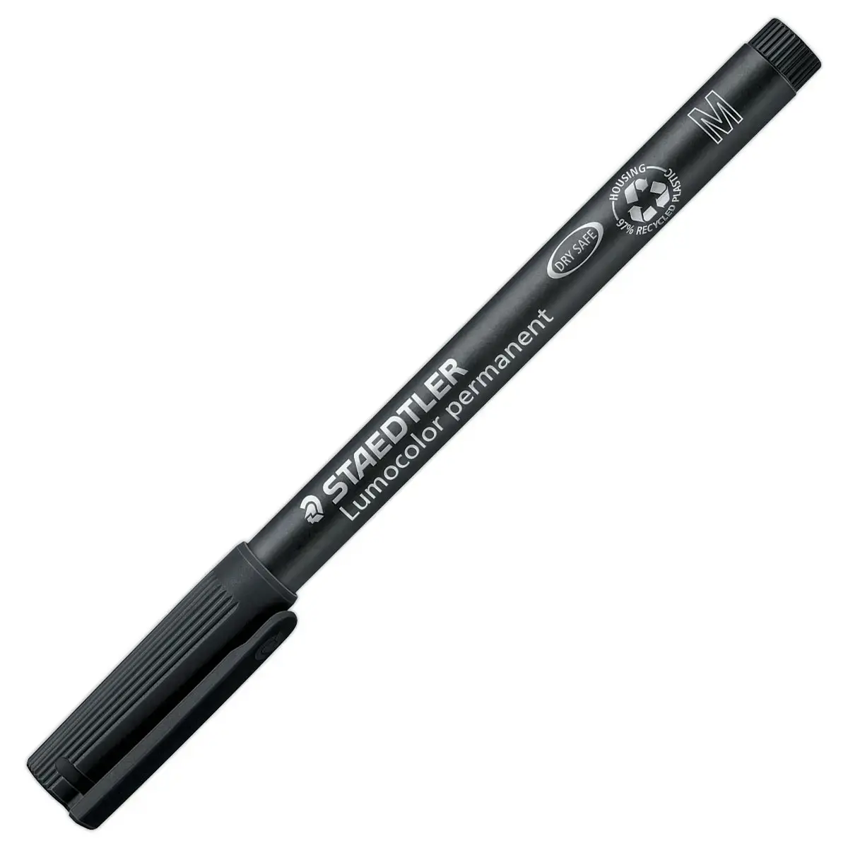 Feutre de rétroprojection Lumocolor - Pointe 1 mm - Noir - Staedtler photo du produit