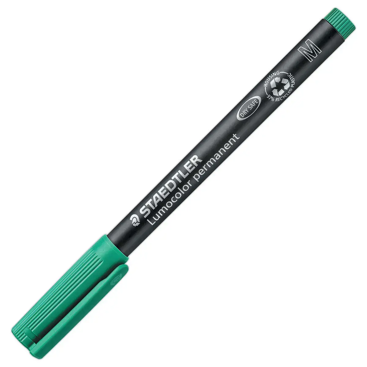 Feutre de rétroprojection permanent Lumocolor - 1 mm - Vert - Staedtler photo du produit